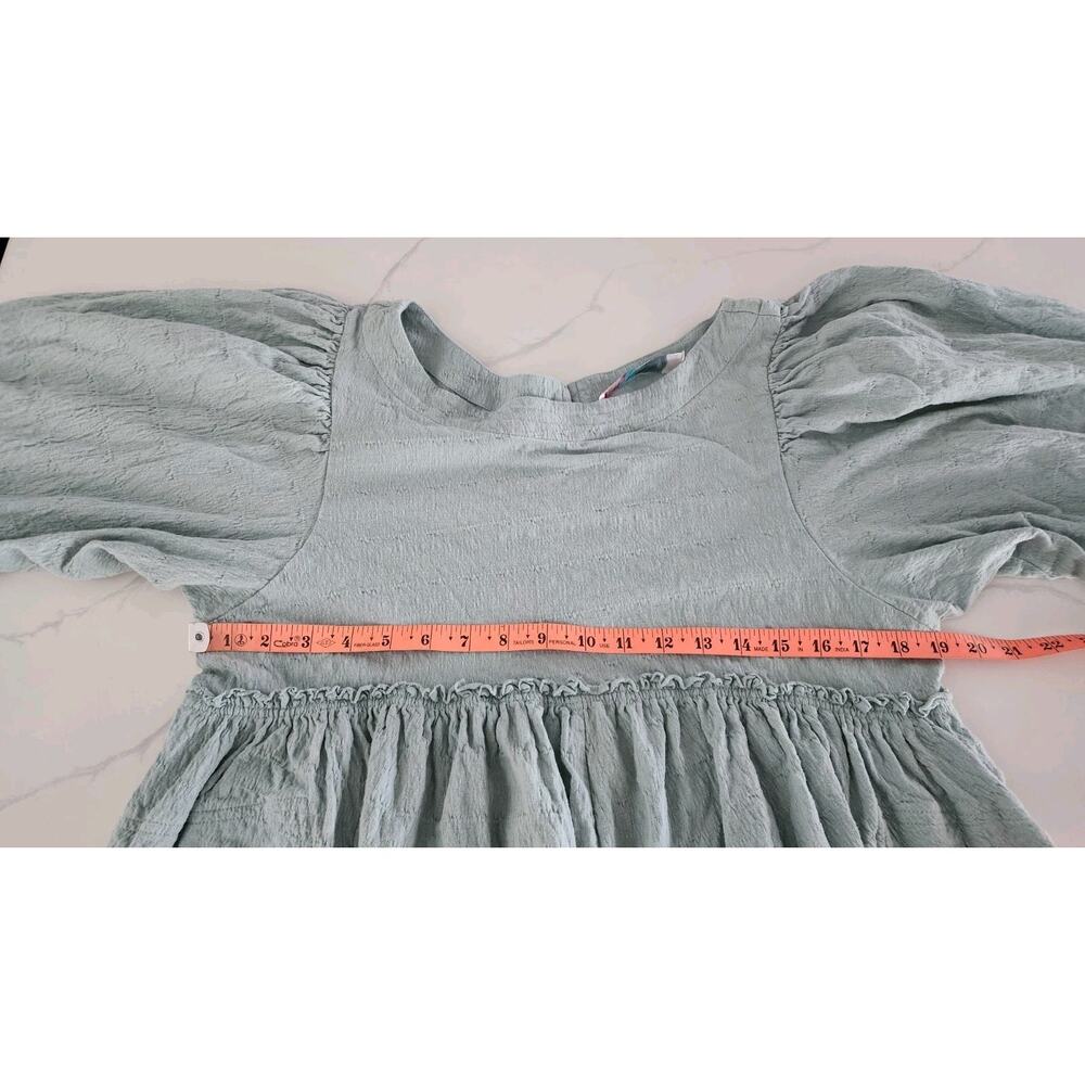 Free People Beach Beyond Obsessed Babydoll Romper Small Coastal Cowgirl Summer - Picture 4 of 11